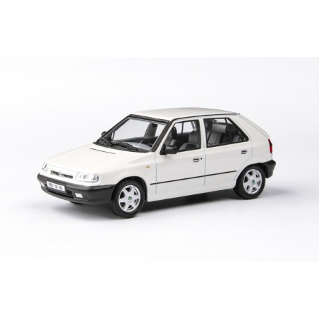 1994 Škoda Felicia − bílá − ABREX 1:43, z distribuce pro Německo